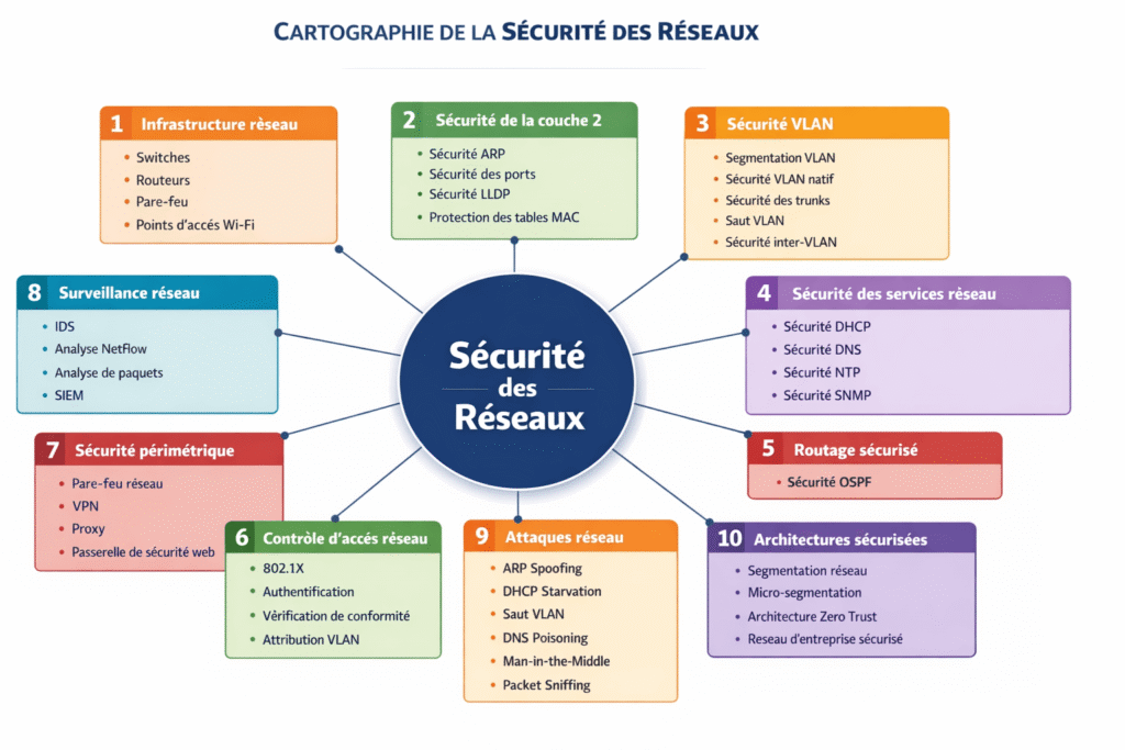 Cartographie de la sécurité des réseaux informatiques